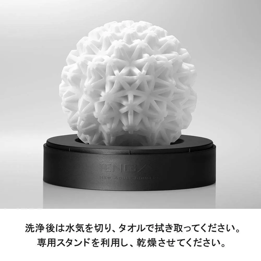 Tenga - 3D Geo Soft Stroker Masturbator (White)