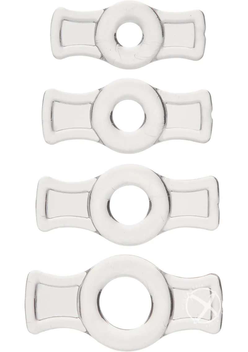Titanmen Cock Ring Set Clear