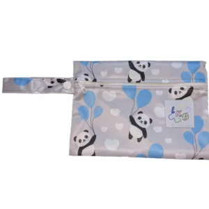 Up in the Air Panda Bear Pacifier Bag