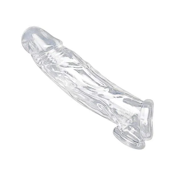 XR - Size Matters Realistic Penis Enhancer and Ball Stretcher (Clear)